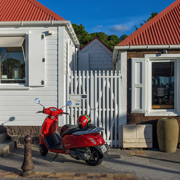 Red Roof, Red Motorbike