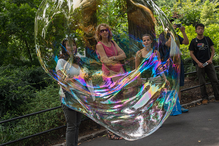 Bubble, Central Park
