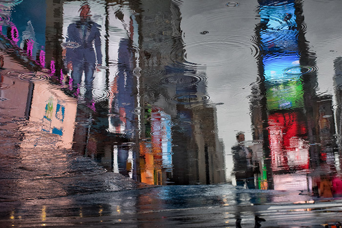 Times Square Rain #1