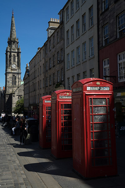 Phone Booths, Edinburgh